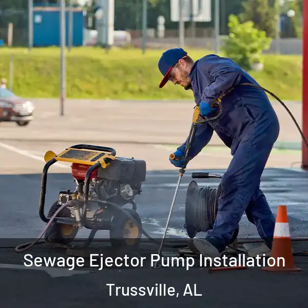  Sewage Ejector Pump Installation Trussville, AL